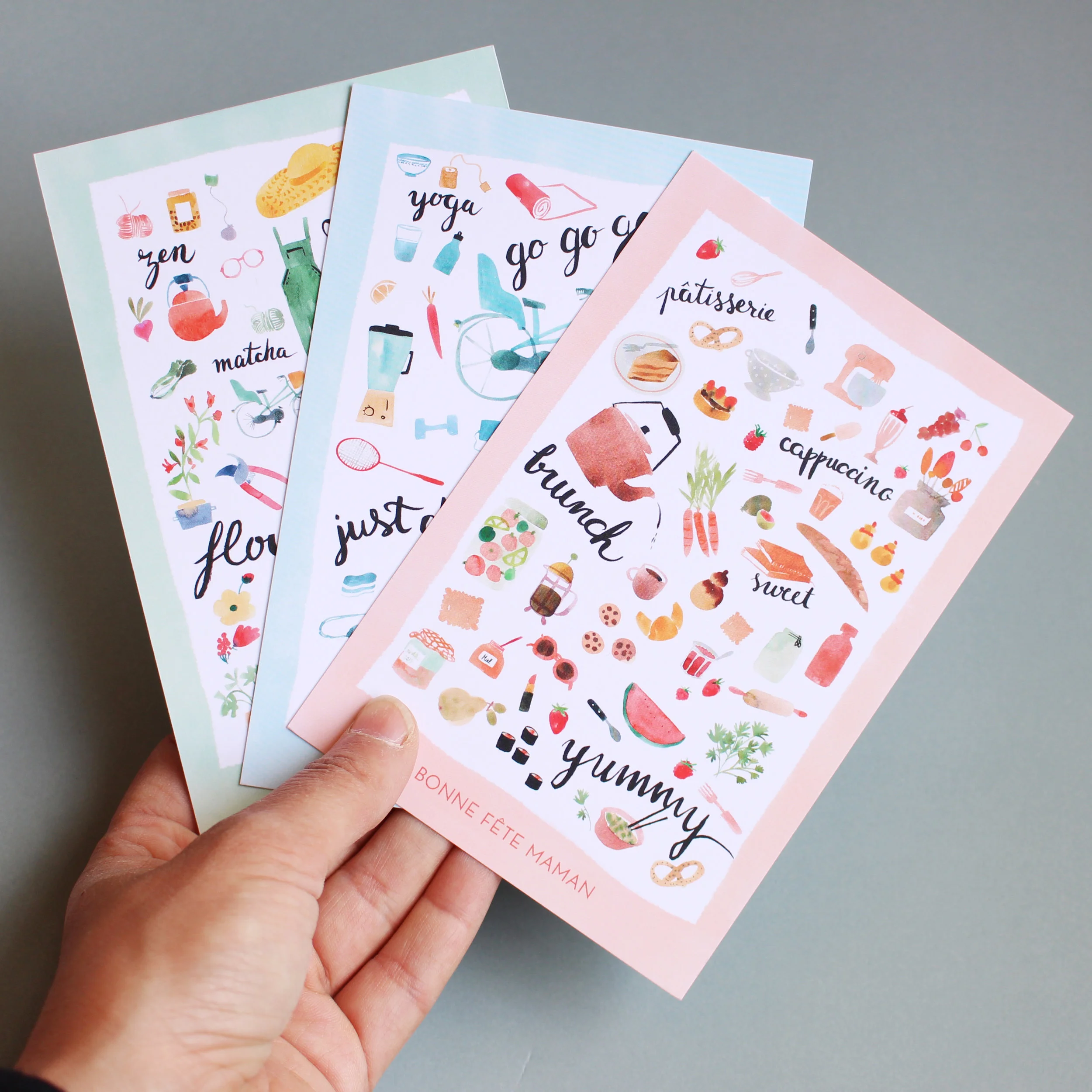 Cartes de fêtes des mères