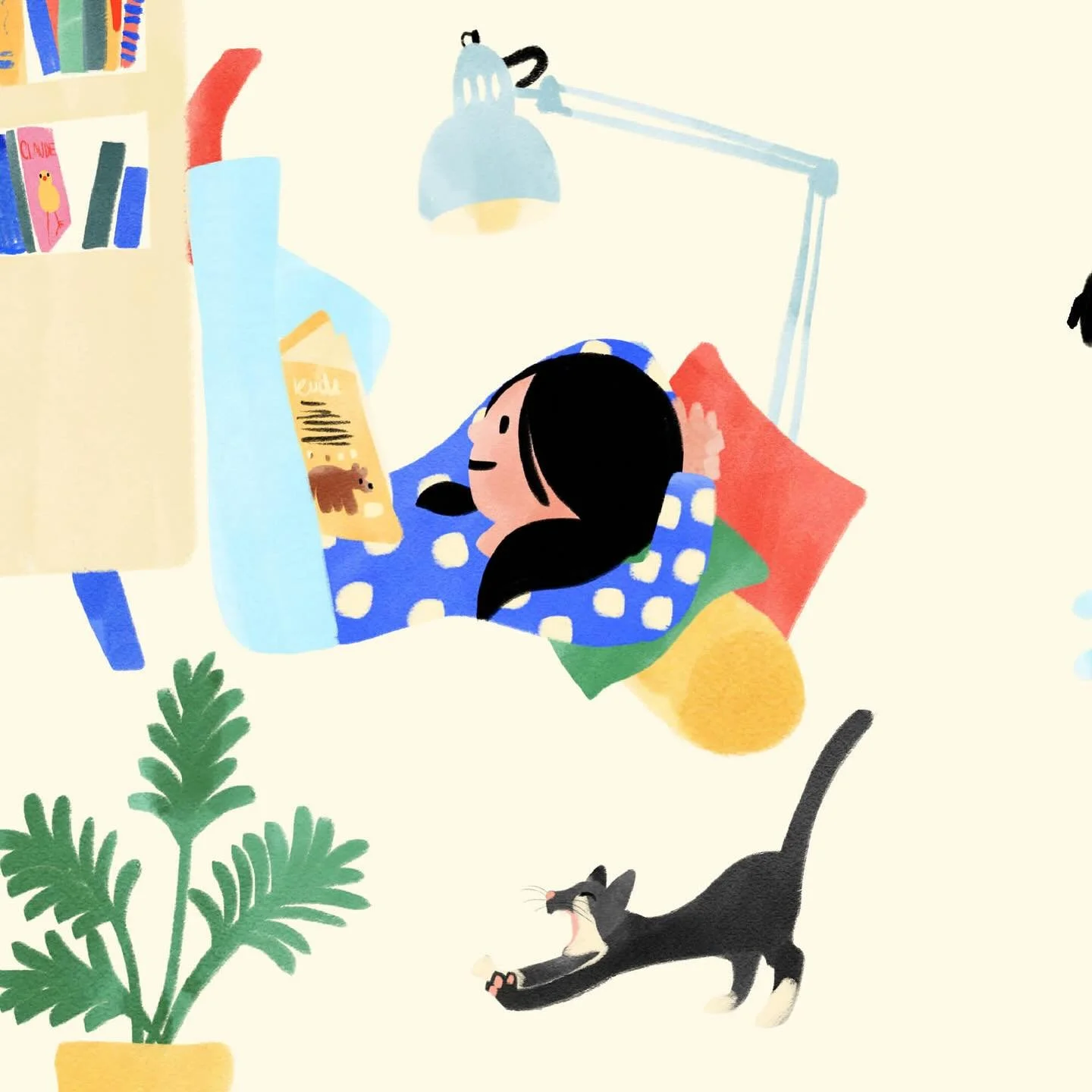 Image dans un livre qui sortira après l’été 
 🟦
 🔺🟩🔴
🟦⚫️🟥🟡
BADABOUM
🟢🟥🟡🟦 @margauxmorier @marceletjoachim 
. 
 #illustration #art #drawing #sketch #artwork #illustrator #illustrationart #bookart #illustrationofthe