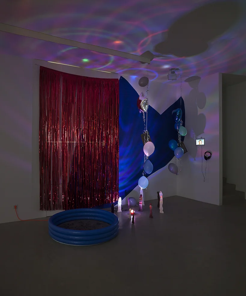 Lea Collet & Marios Stamatis, Interested? Send me a message and we can go from there , 2016, installation shot