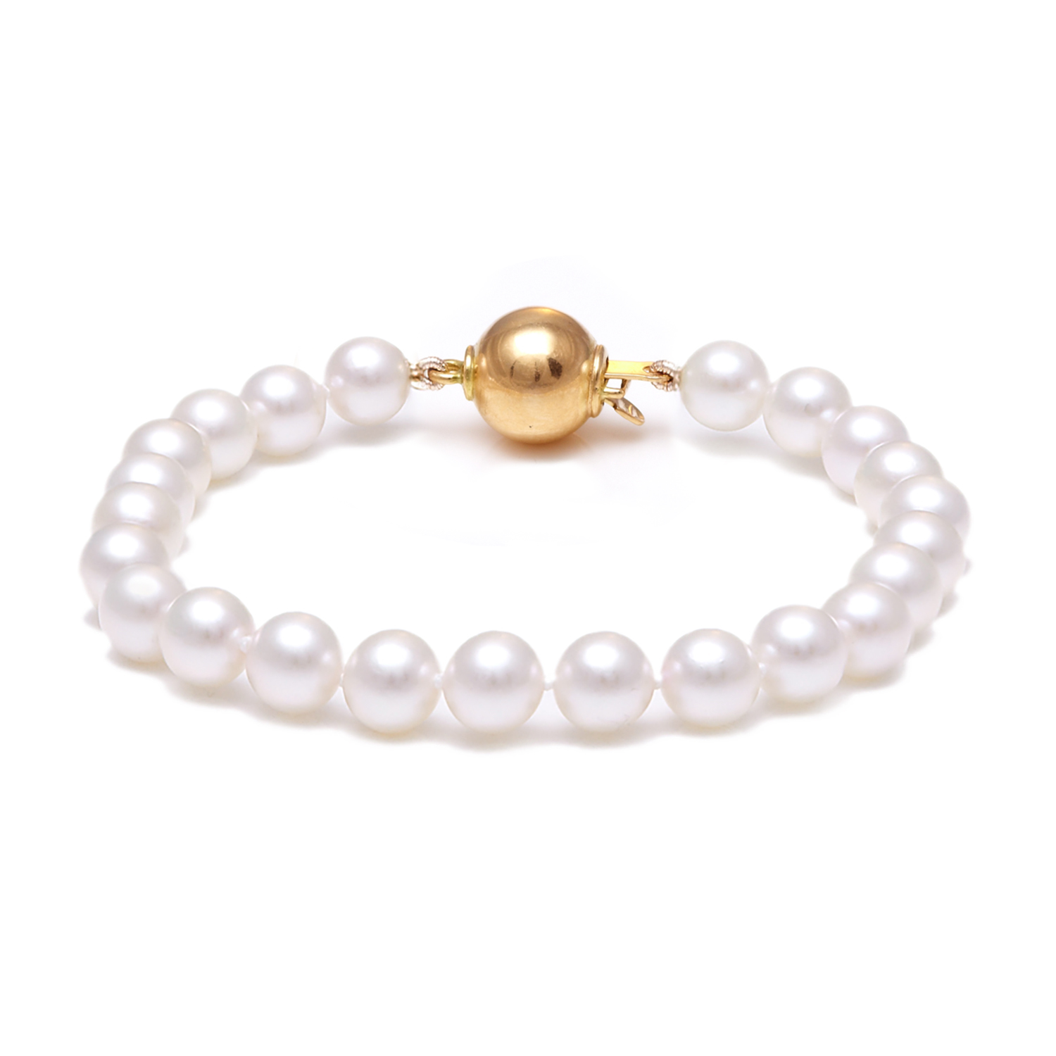 Akoya Pearl Bracelet With 9ct White Gold Clasp - Walker & Hall