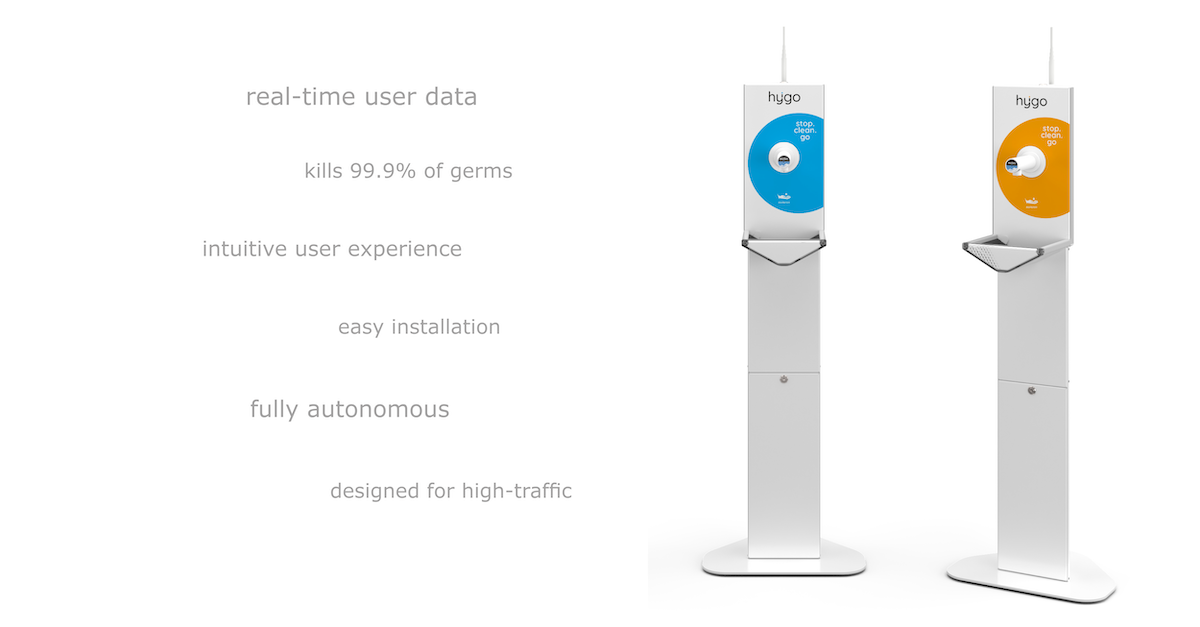 Meet HYiGO the smart disinfectant dispenser (Copy)