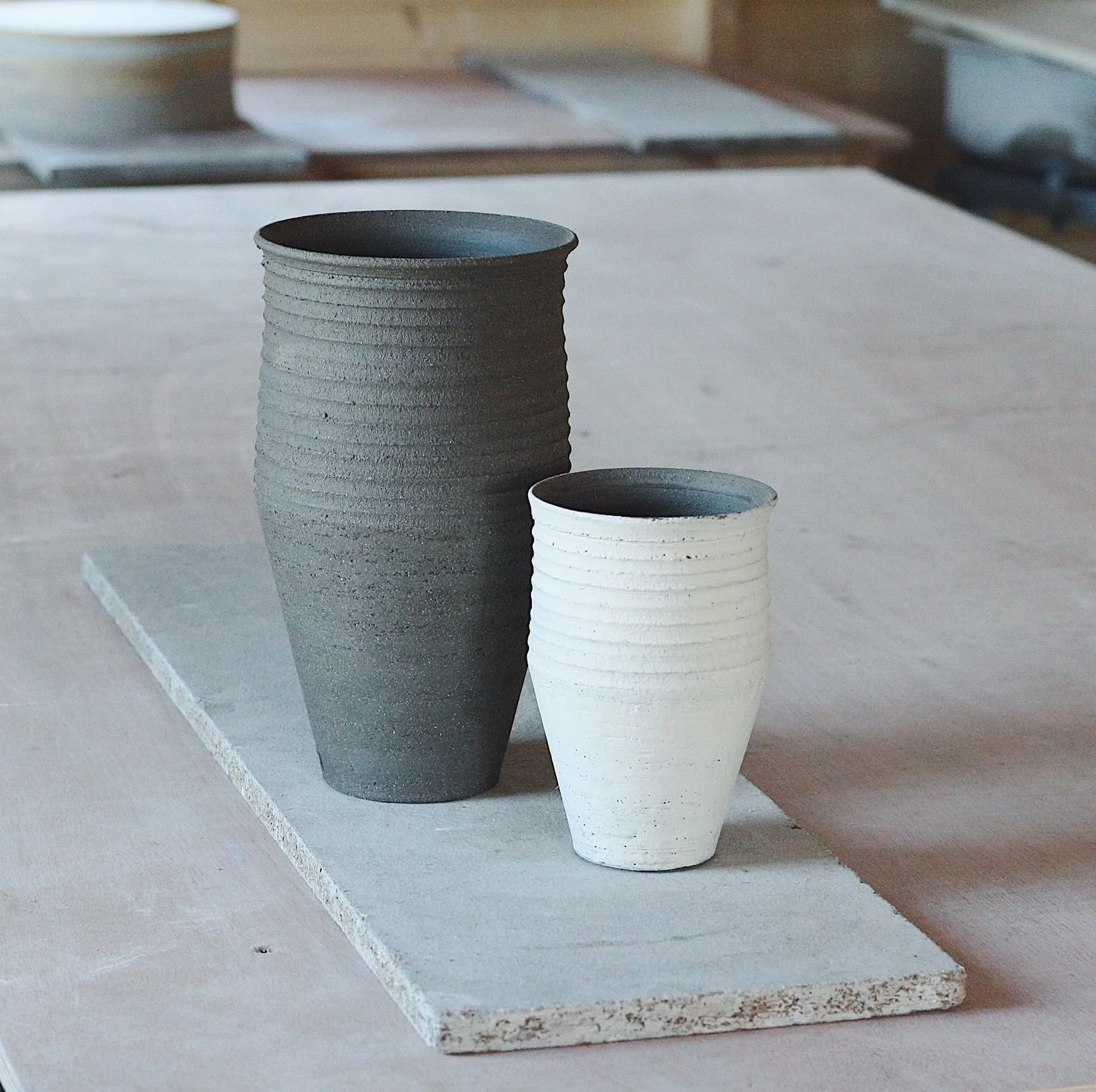 A few years ago I had the very happy opportunity to rifle around in the archives of the national museum in Cardiff. In amongst the hoard of ancient Welsh pots were some really striking funerary wares that have been loitering in my mind and sketch boo