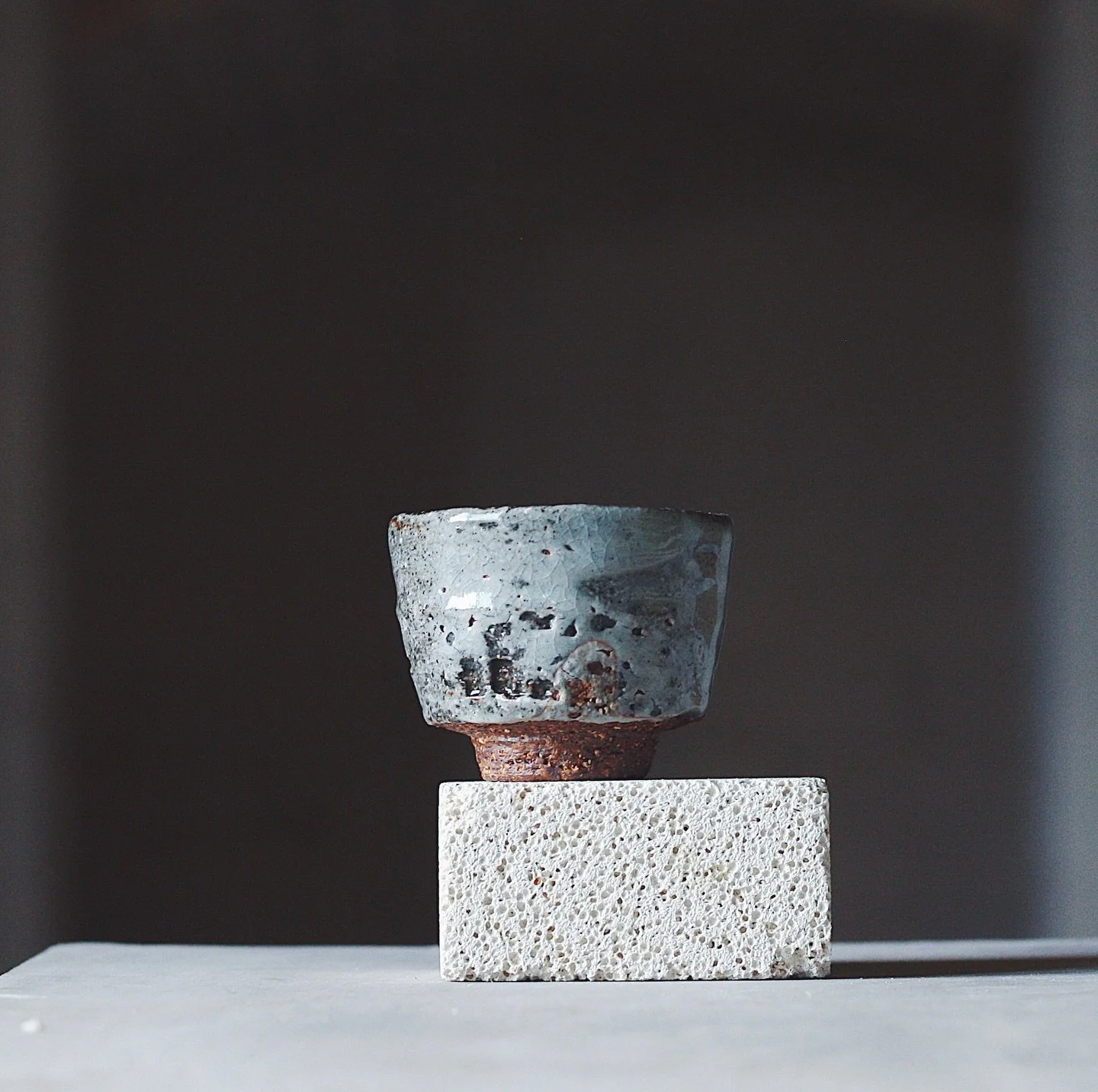 Another tiny footed cup. Maybe my favourite pot of 2026, safely stashed in the studio for future reference. How disciplined are people with keeping the pots that stand out? Historically I&rsquo;ve been rubbish, but it&rsquo;s such a mistake. Here&rsq
