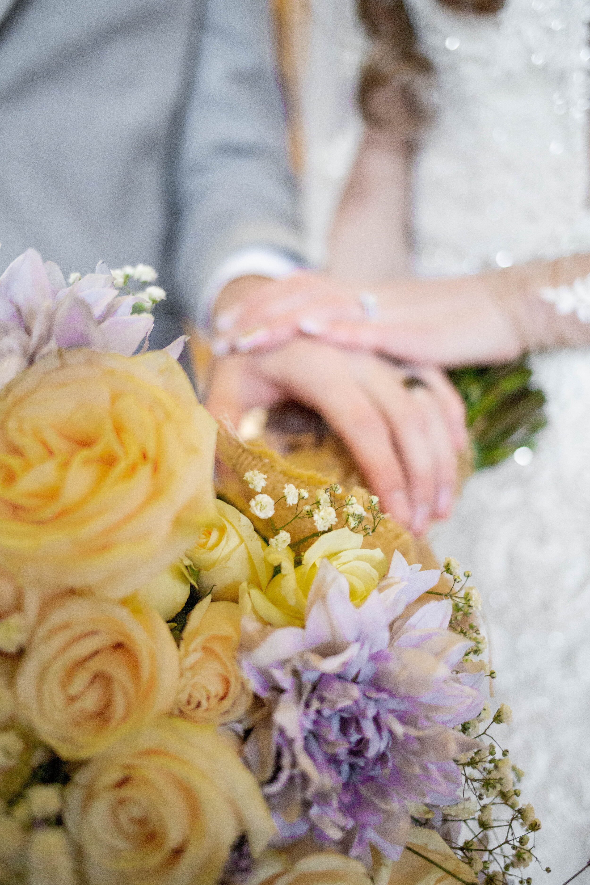 Yellow rose bouquet 