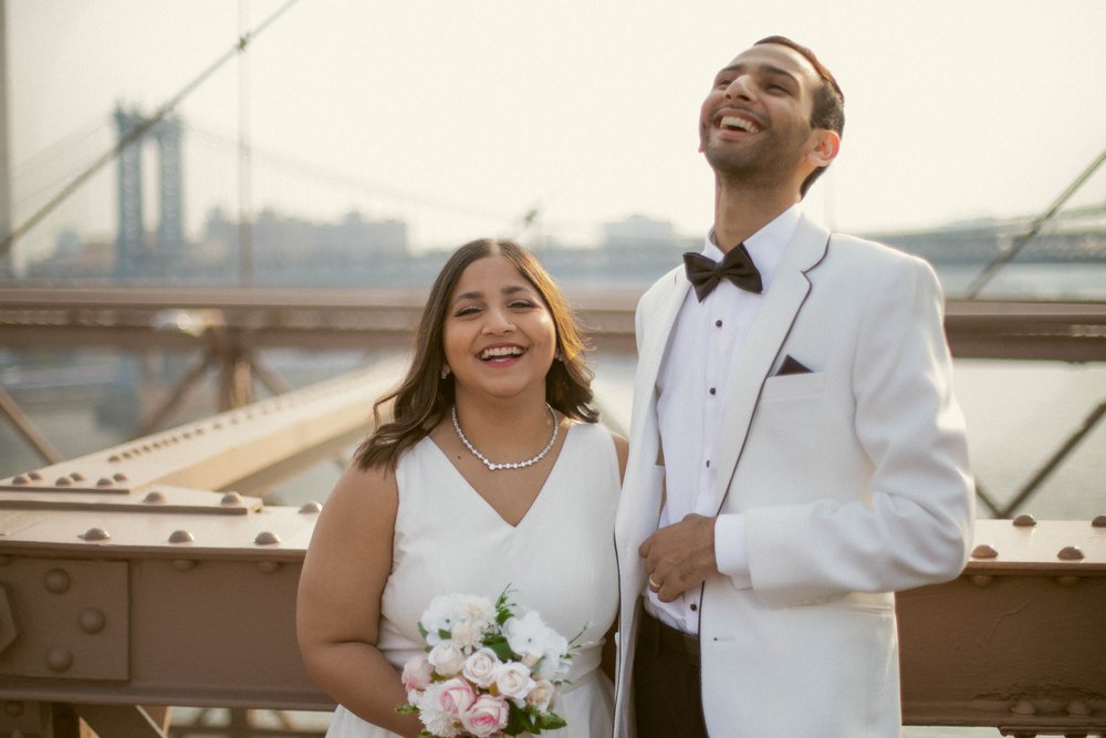 Wedding photographer for relaxed elopements in NYC