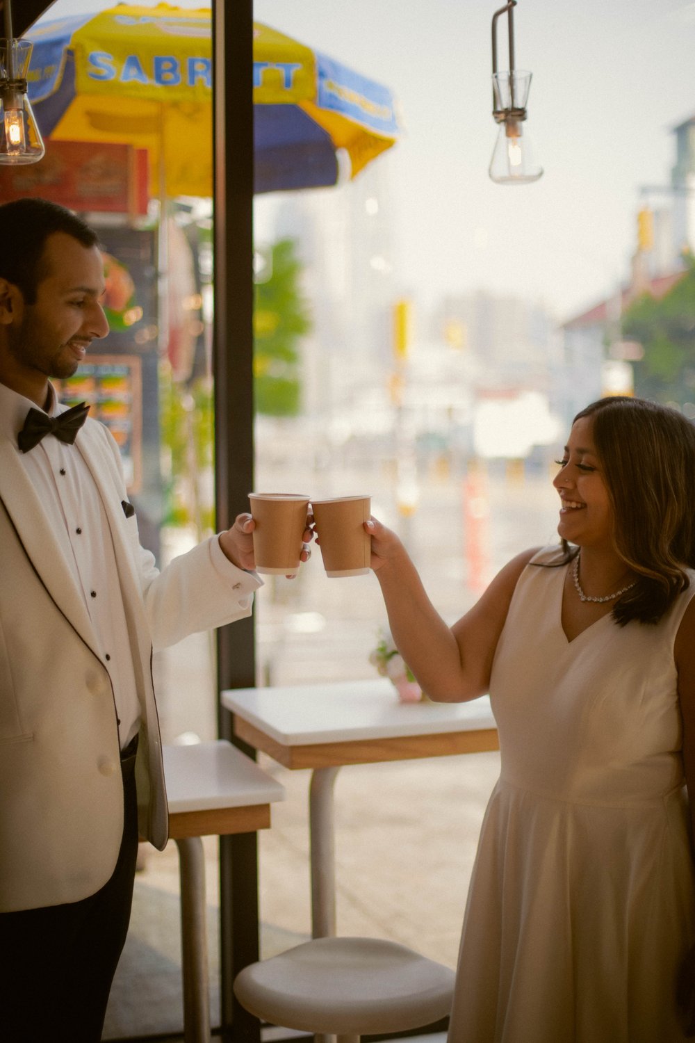 Why you should grab a coffee after your sunrise elopement