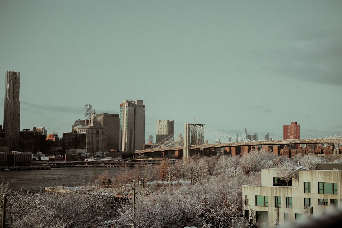 A freezing cold snowy New York is better than just a freezing cold New York. A snowy day in Brooklyn amongst the brownstones and the view of Manhattan&mdash; it&rsquo;s magical. 

I took these last weekend in between couples photo sessions. My creati