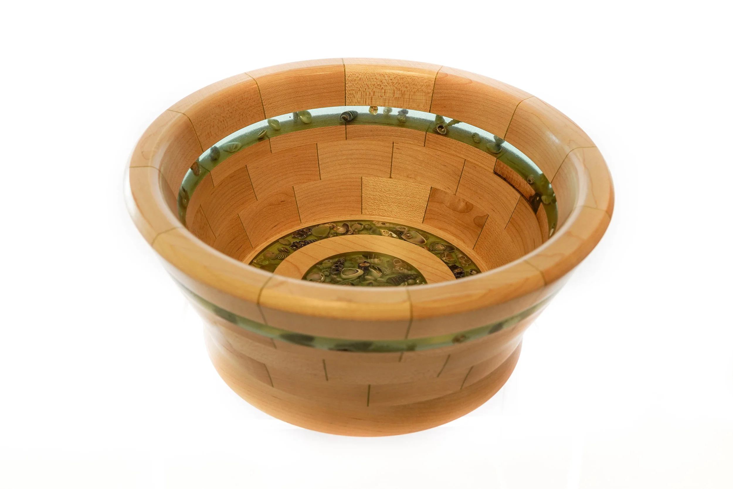RJC Wood Creations - Resin Bowl Green (2).jpg