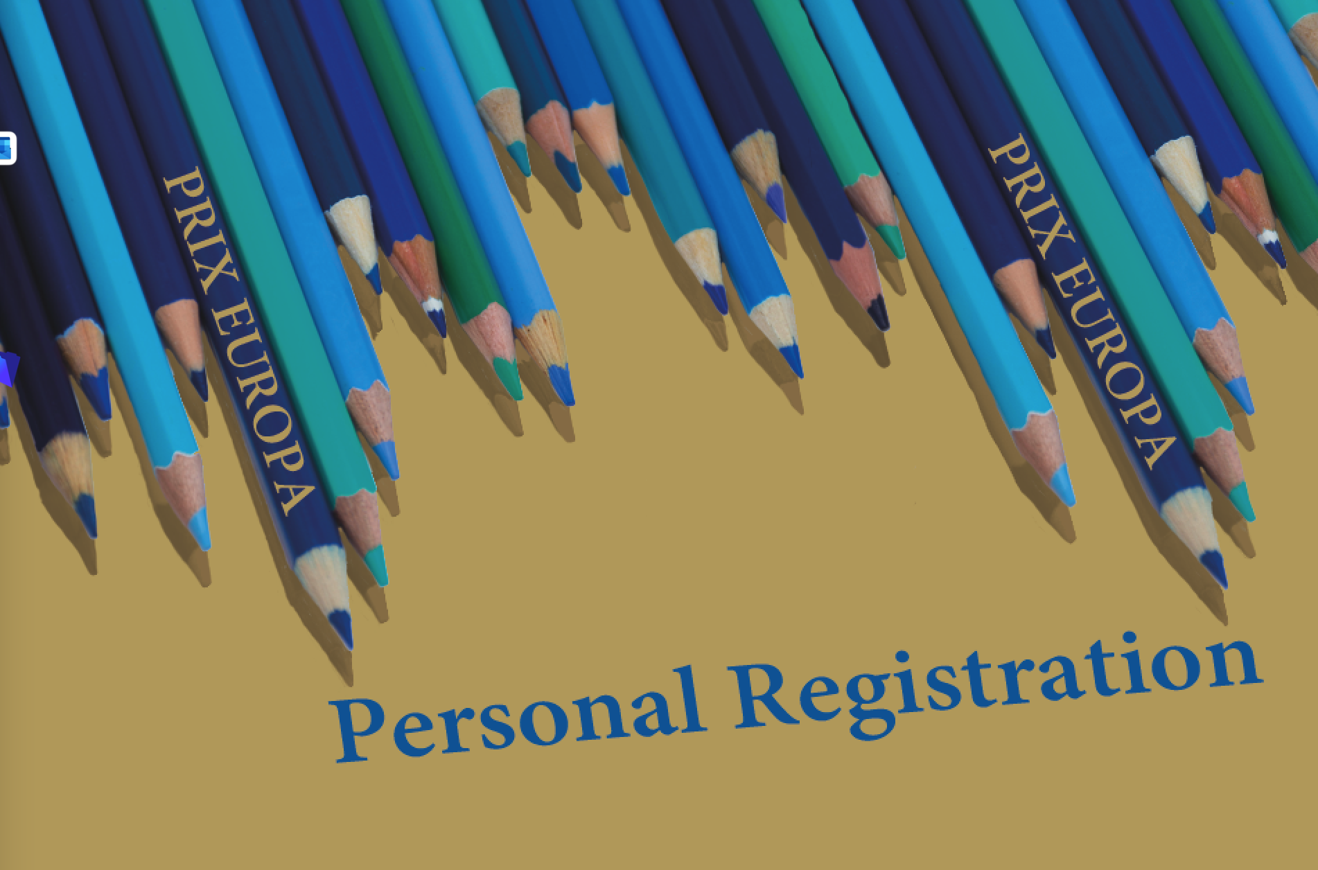 Personal Registration is open! 