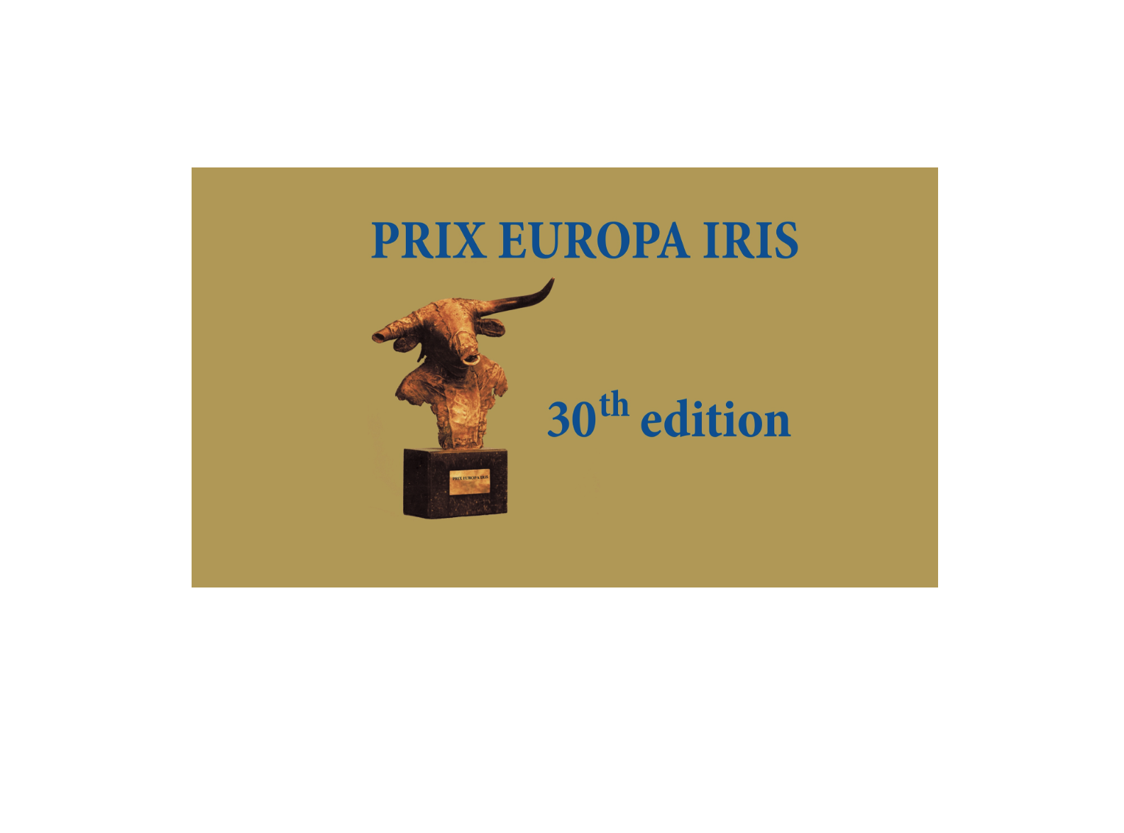 PRIX EUROPA Video IRIS Award turns 30 this year — congratulations!