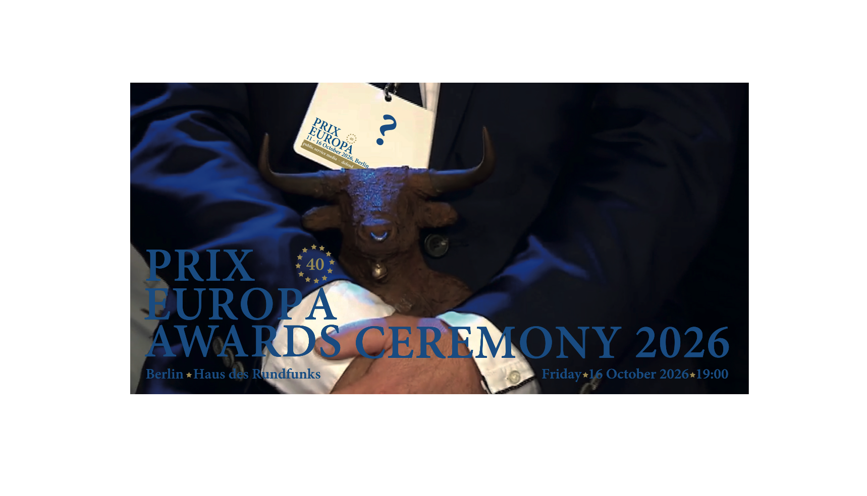 PRIX EUROPA 2026  Awards Ceremony