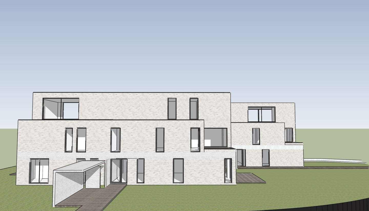 NIEUWBOUW 11 APPARTEMENTEN MET ONDERGRONDSE PARKING