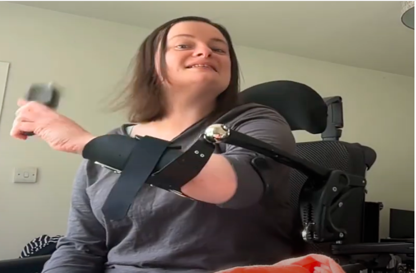 Emily's Edero Arm Support Story 