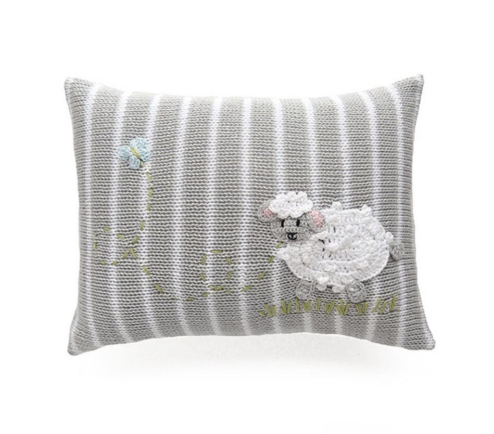 Sheep Knit Kid Pillow