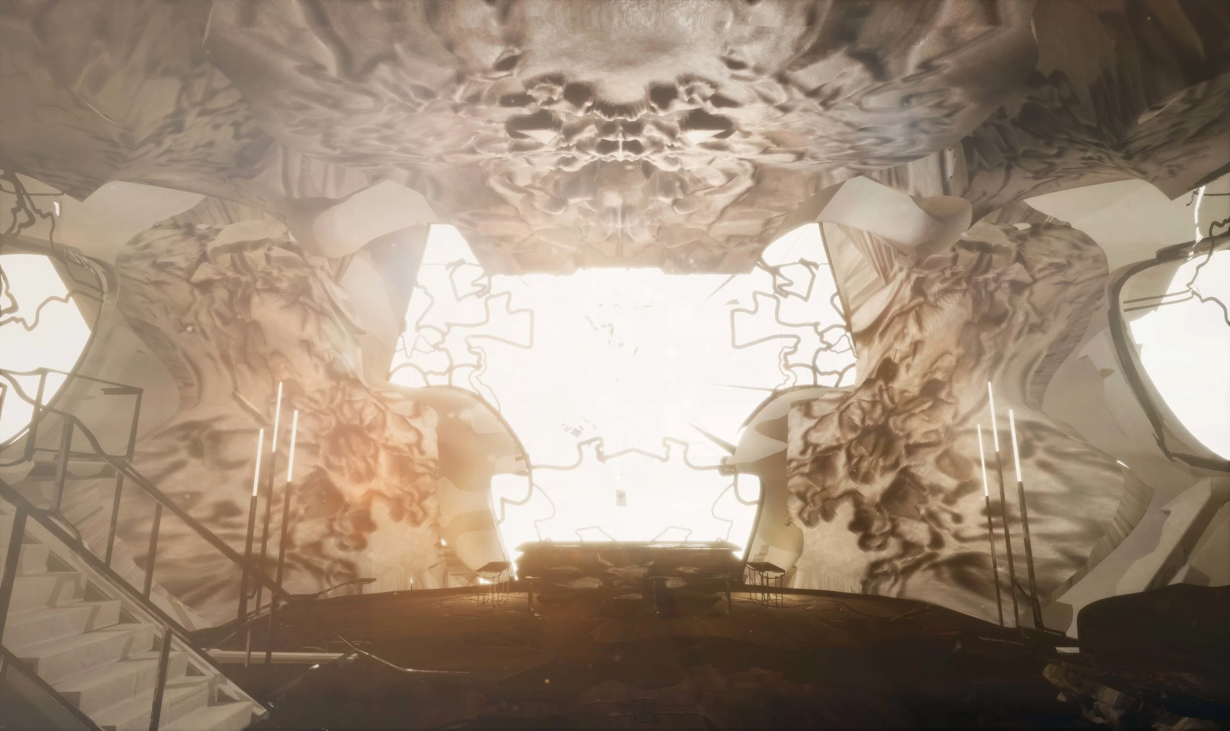 Interior Rendering of Bird Unit