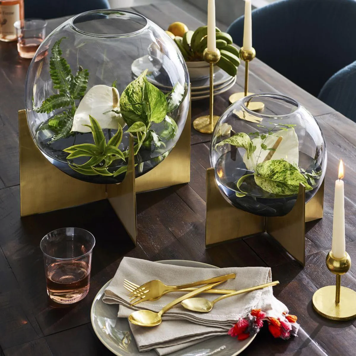 I love these terrariums from West Elm!