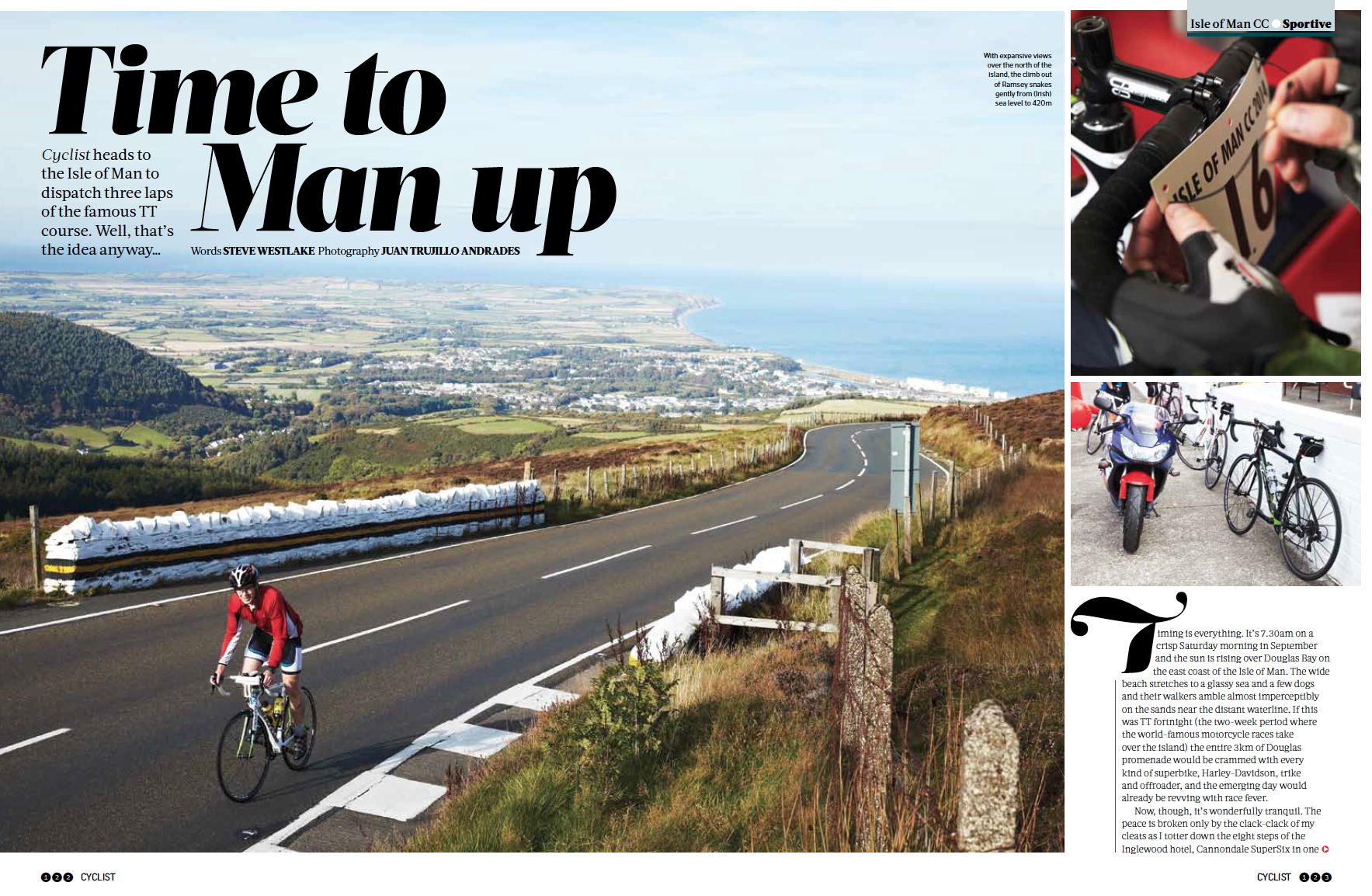 Cyclist Magazine 7 page article 