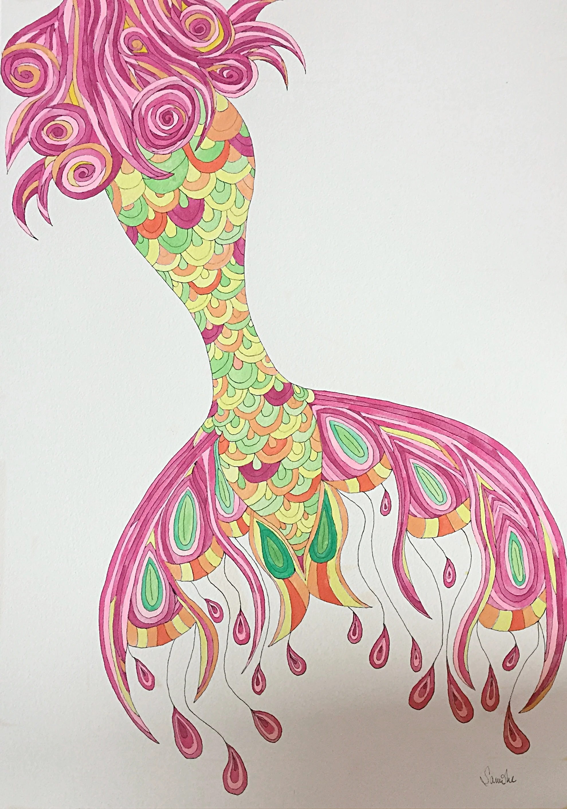 Pink Mermaid