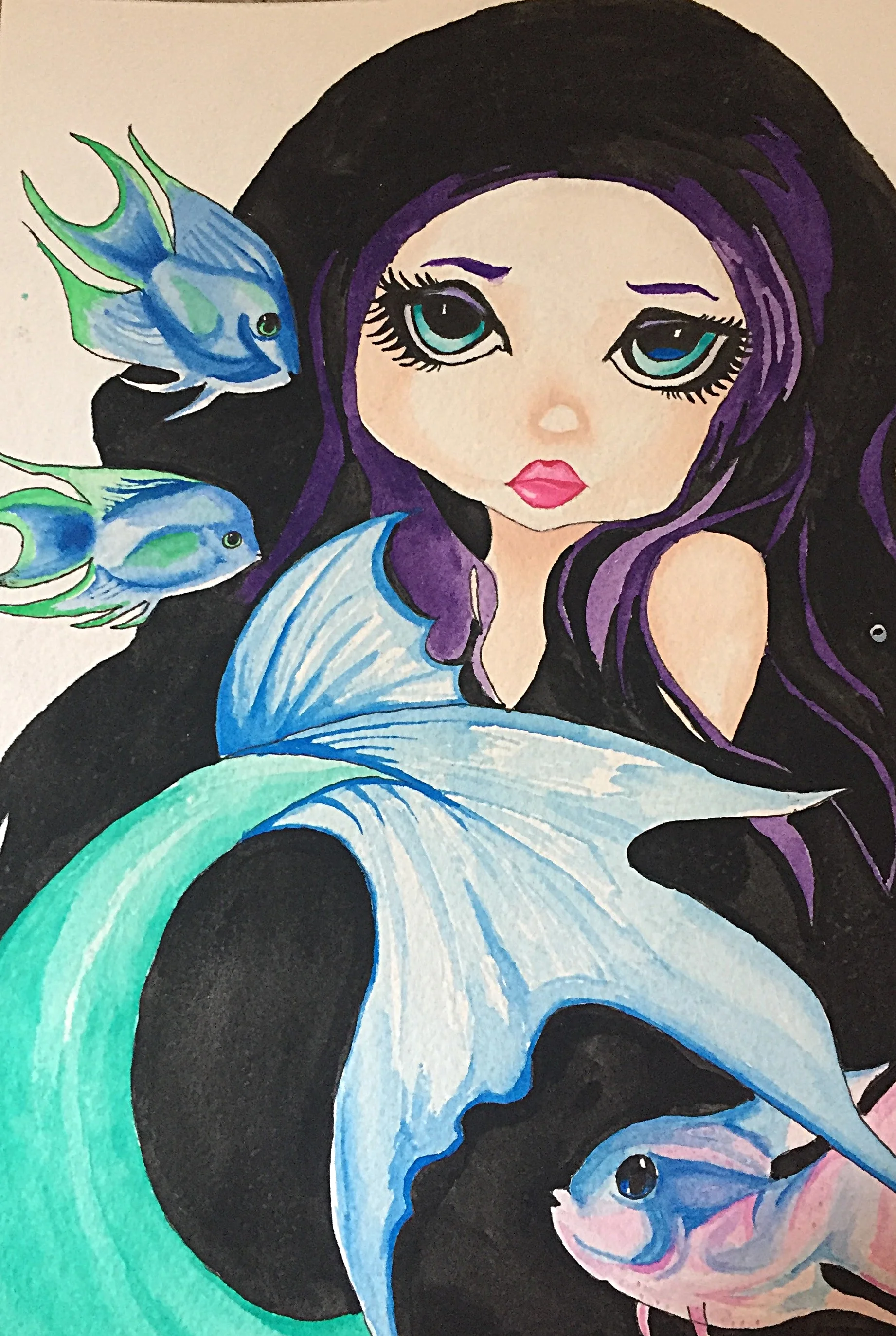 Baby Mermaid - SOLD