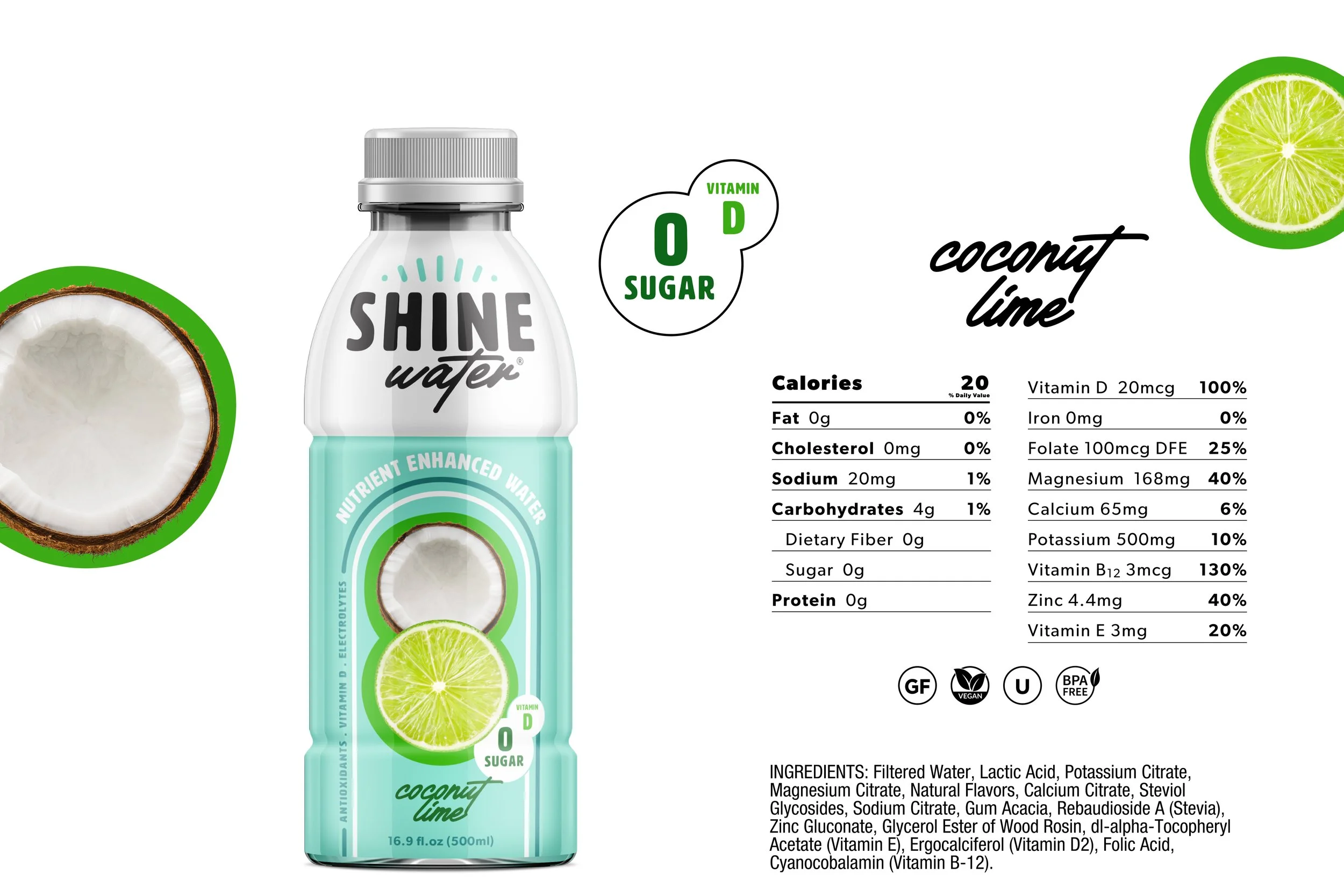 Flavor Update — ShineWater® 100 of your Daily Vitamin D