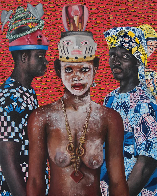 Untitled - 2017 Oil on canvas, 50 x 40 cm