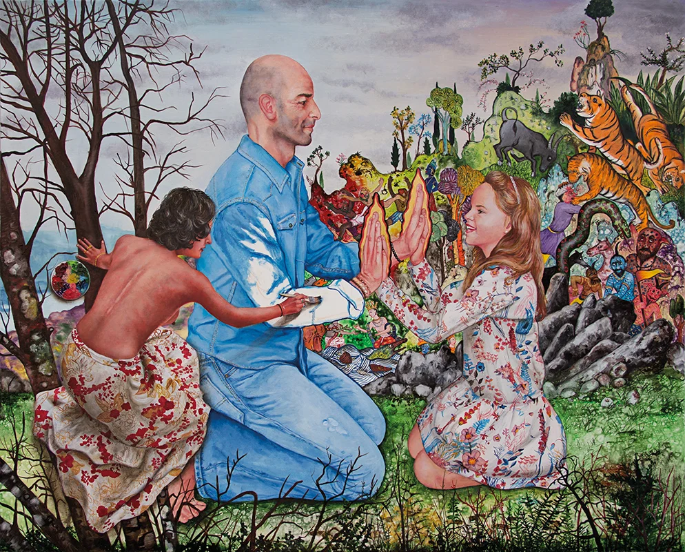 Karma - 2017 Oil on canvas, 81 x 100 cm