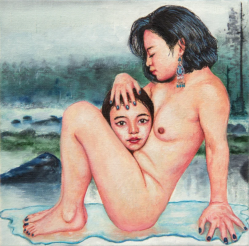Untitled - 2016 Oil on canvas, 20 x 20 cm