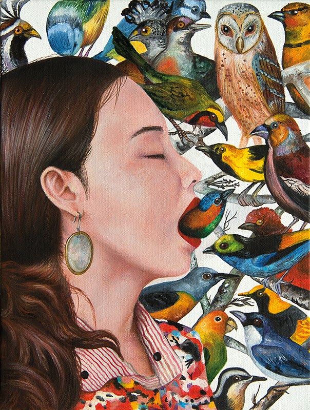 Bon appétit! - 2015 Oil on canvas, 35 x 27cm