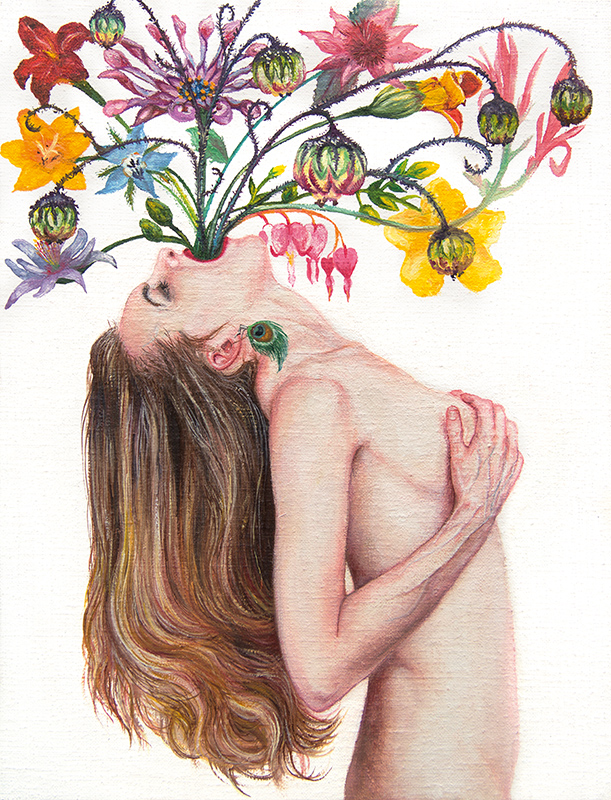Sans titre - 2015 Oil on canvas, 35 x 27cm