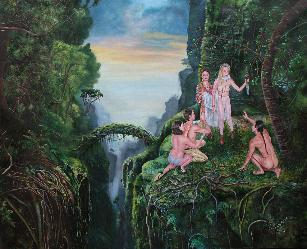 La Saint Jean -&nbsp;2014Oil on canvas,&nbsp;160 x 200cm
