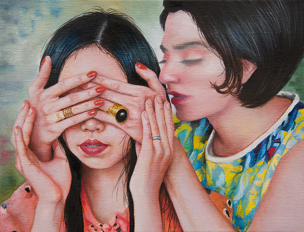 Mademoiselle Fifi - 2014Oil on canvas, 27 x 35cm