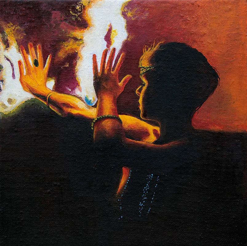 Untitled&nbsp;-&nbsp;2014Oil on canvas, 20 x 20cm