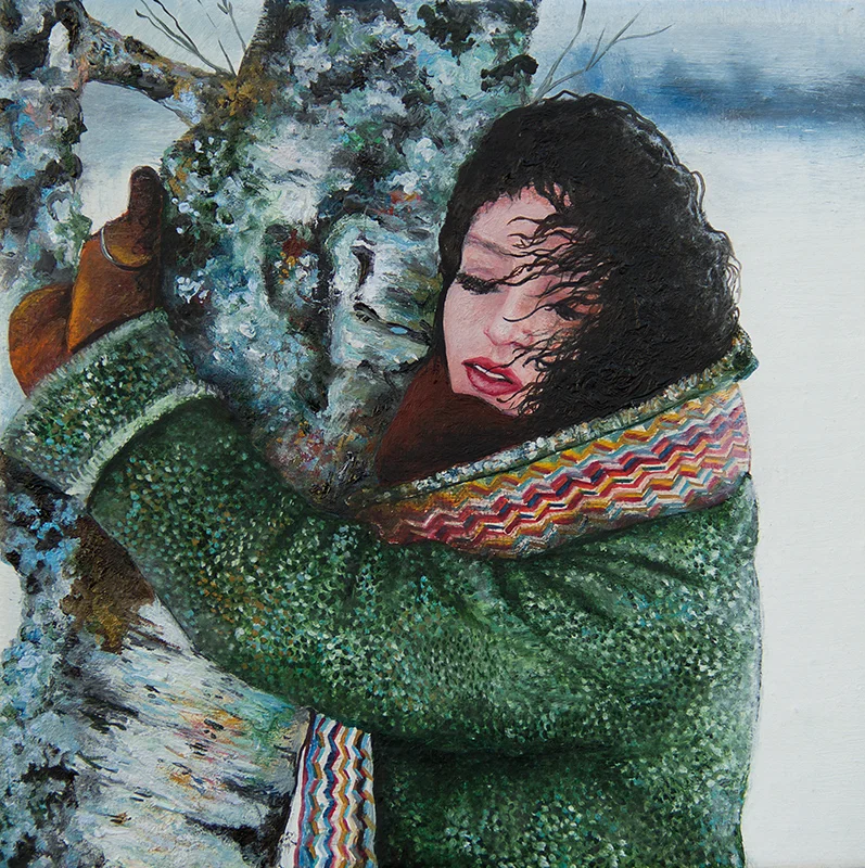 Untitled&nbsp;- 2014Oil on canvas,&nbsp;20 x 20cm