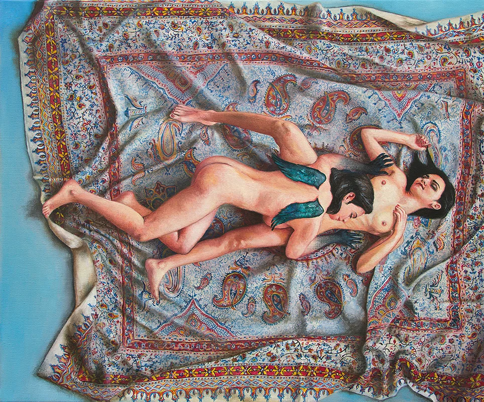 Conciliabule&nbsp;- 2013Oil on canvas,&nbsp;54 x 65cm