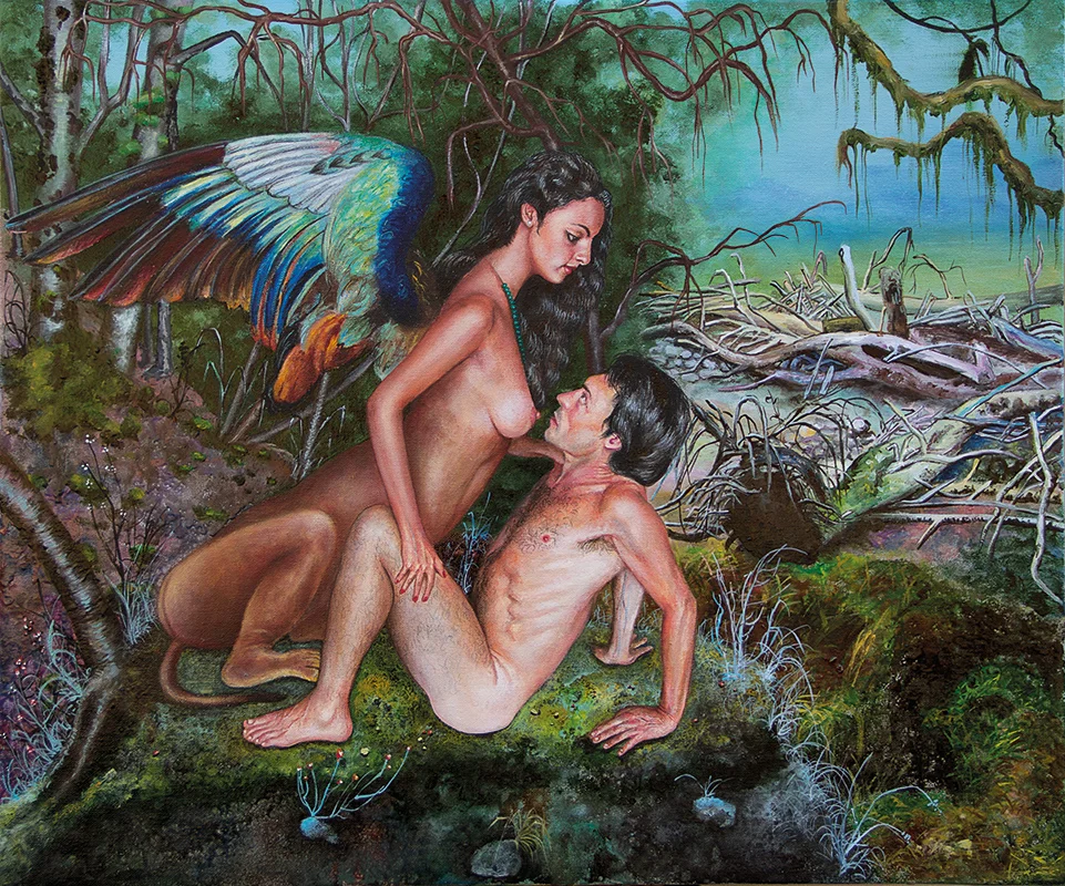 Histoires naturelles III&nbsp;-&nbsp;2013Oil on canvas,&nbsp;54 x 65cm