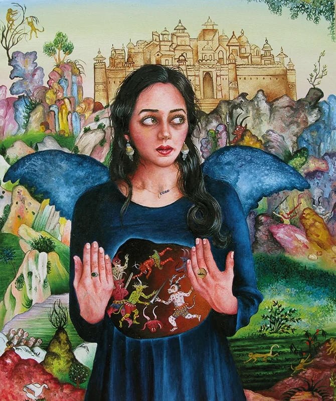 La légende oubliée -&nbsp;2012Oil on canvas, 54 x 65cm
