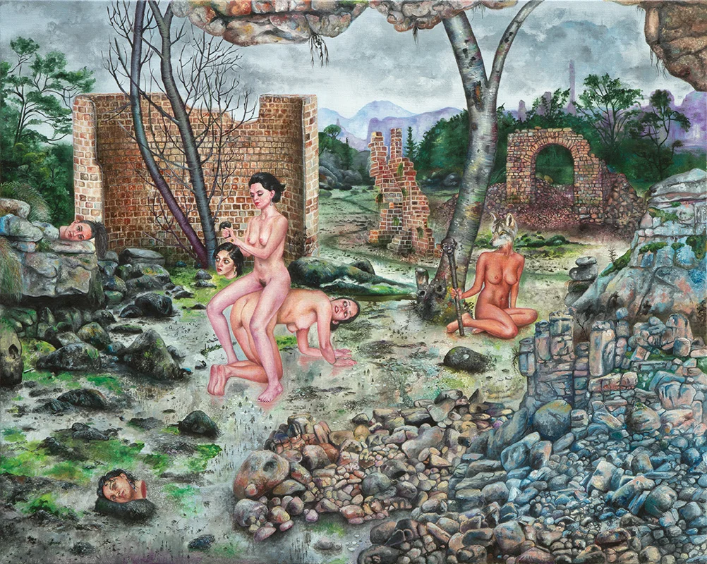 Or noir&nbsp;- 2012Oil on canvas,&nbsp;130 x 162cm