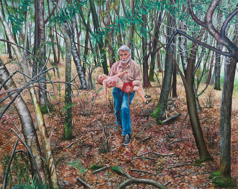 Le petit David&nbsp;- 2011Oil on canvas,&nbsp;81 x 100cm