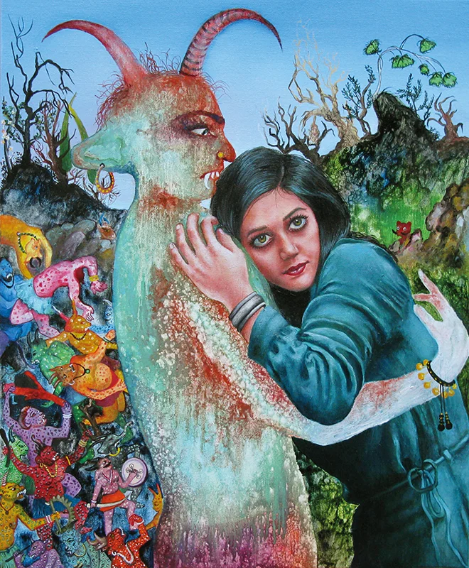 Zari&nbsp;- 2011Oil on canvas,&nbsp;61 x 50cm