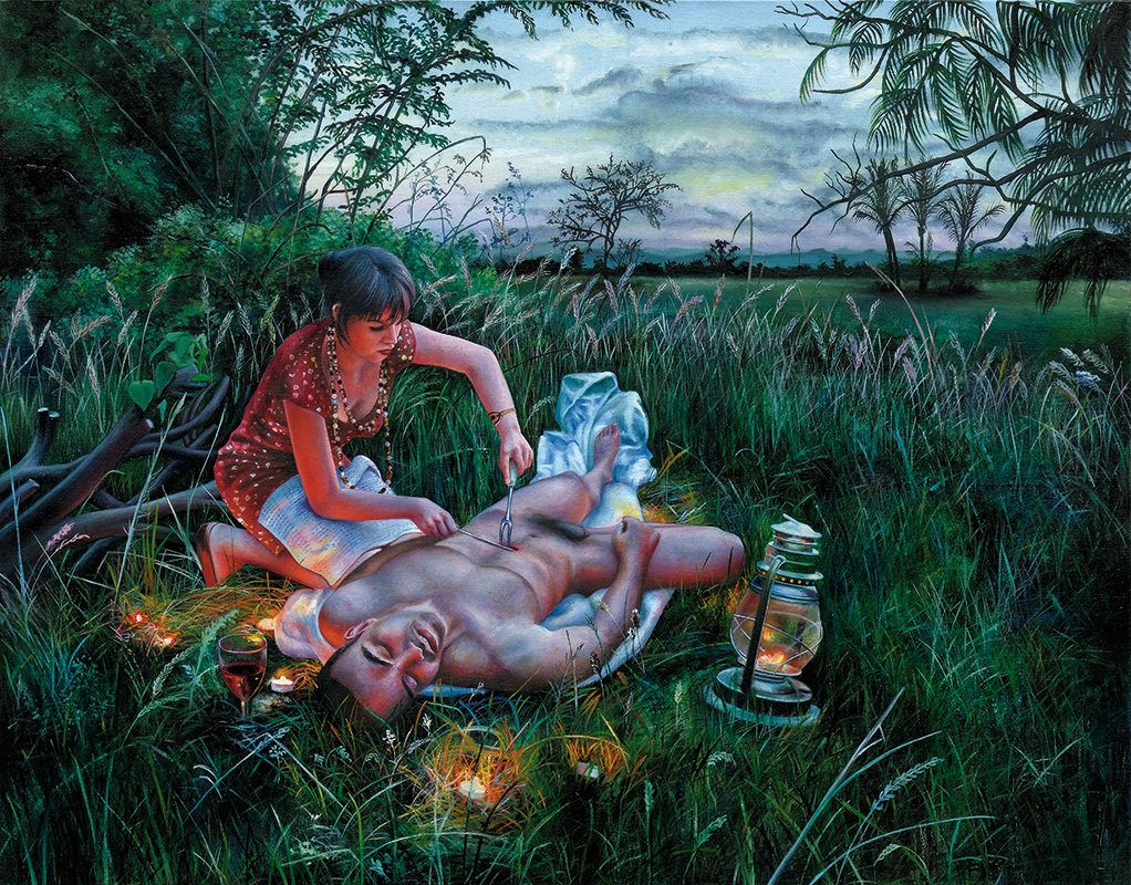 Lacryma christi&nbsp;- 2010Oil on canvas,&nbsp;114 x 146cm