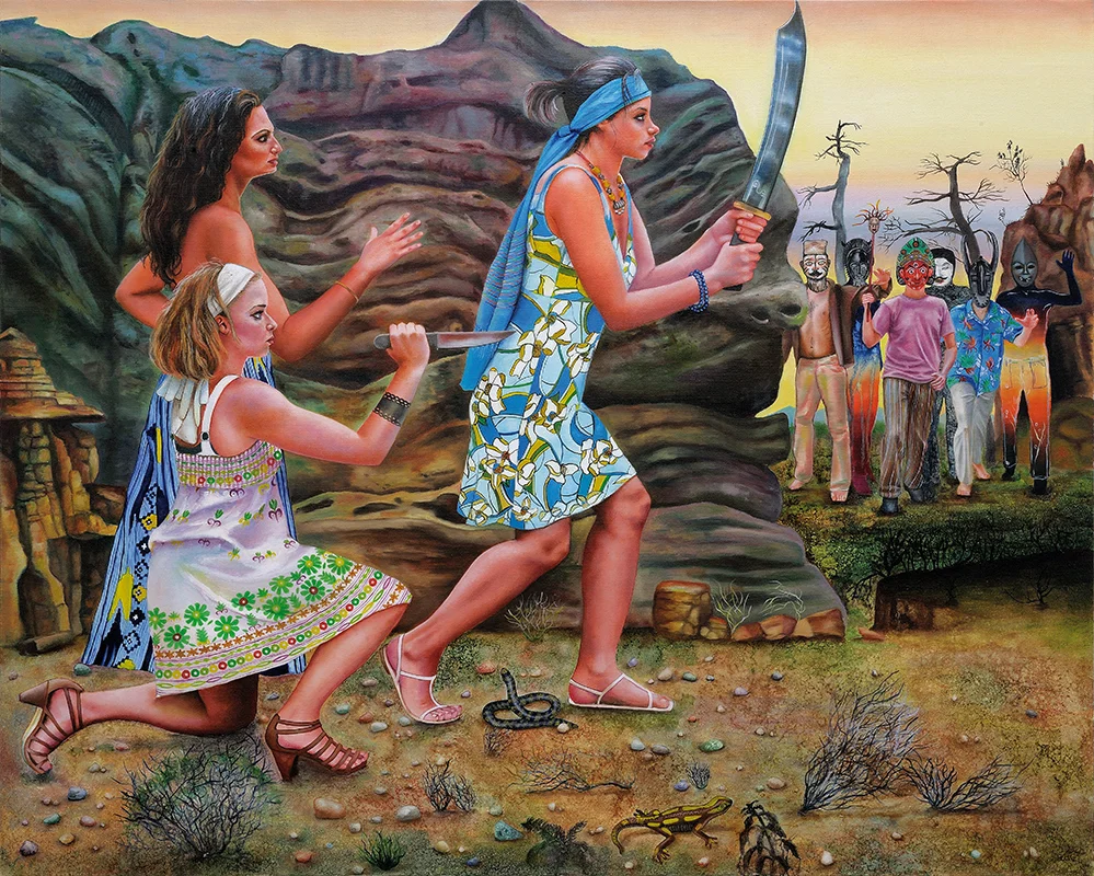 Animus&nbsp;- 2009Oil on canvas,&nbsp;130cm x 162cm