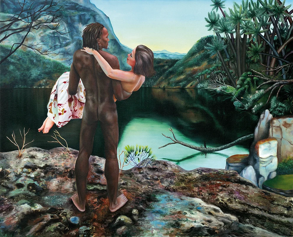 Histoires naturelles I - 2009 Oil on canvas, 130 x 162cm