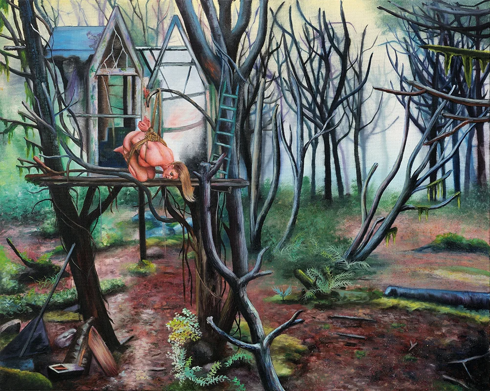 La brume -&nbsp;2009Oil on canvas, 65 x 81cm