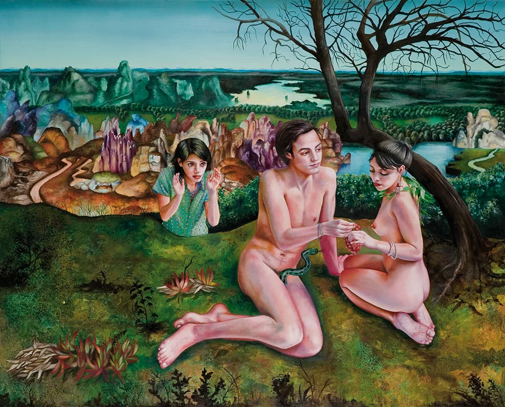 La tentation&nbsp;- 2009Oil on canvas,&nbsp;130 x 162cm