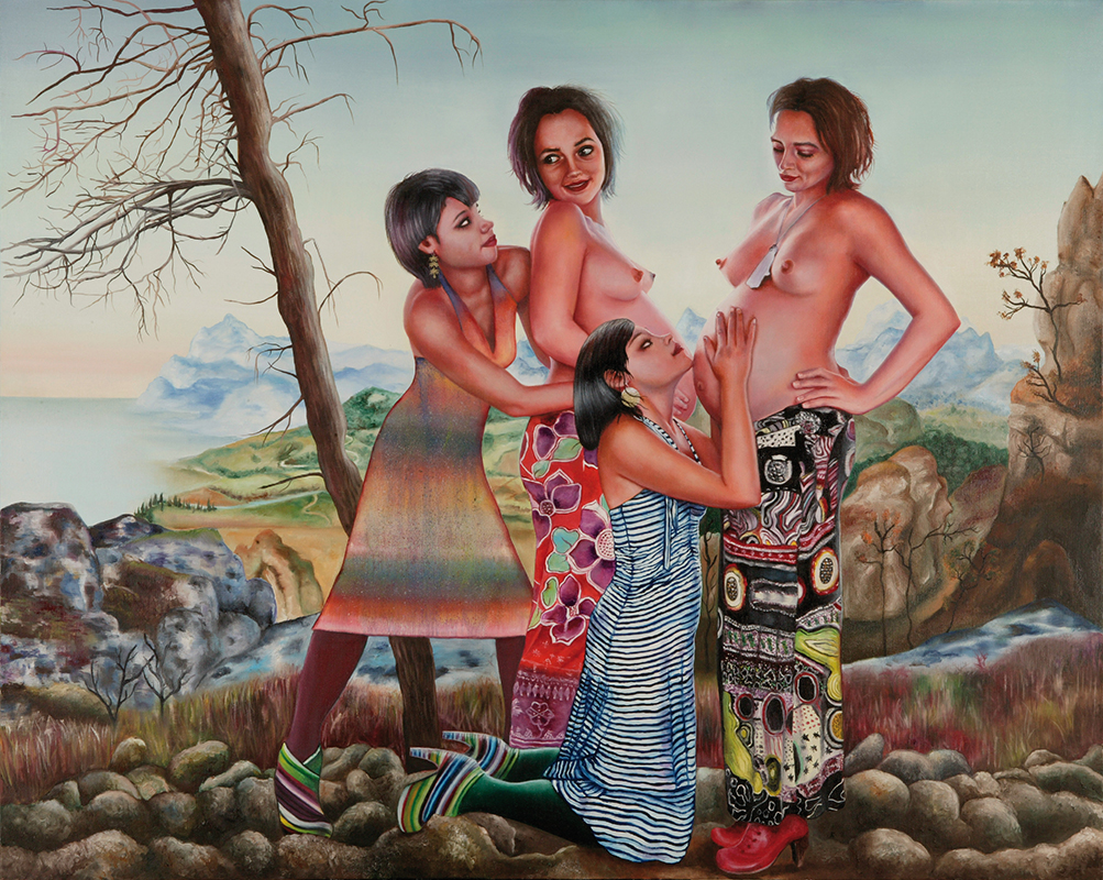 Le trésor - 2009 Oil on canvas, 130 × 162cm
