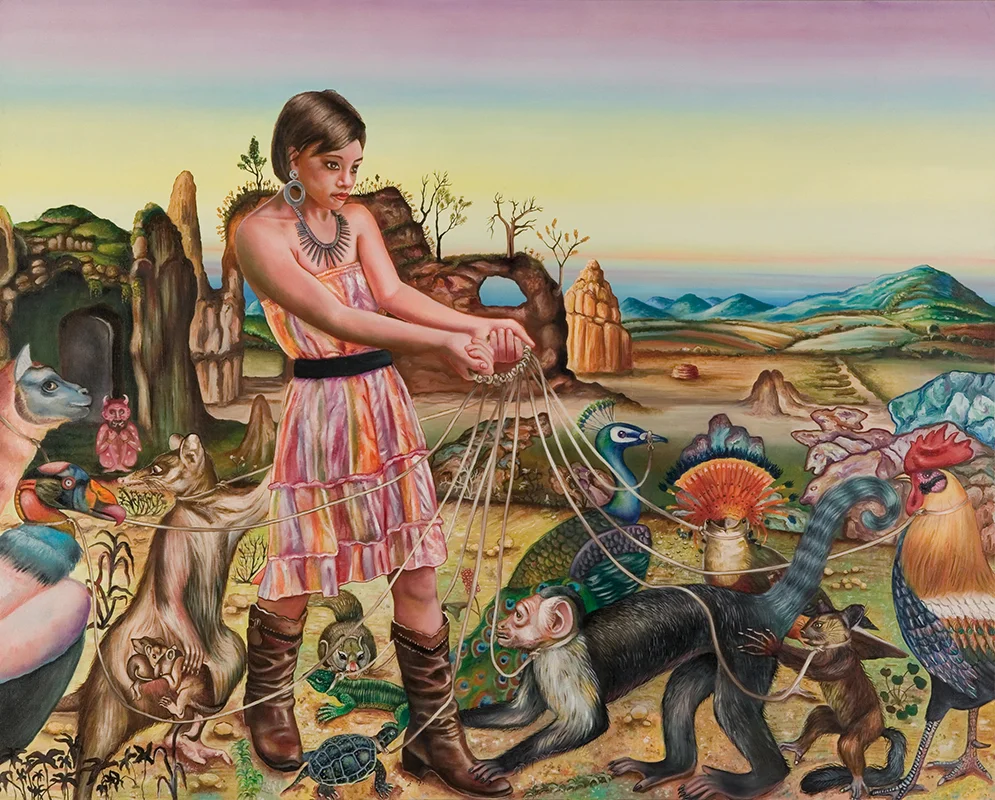 Le terre de Tina&nbsp; - 2008Oil on canvas,&nbsp;130 × 162cm