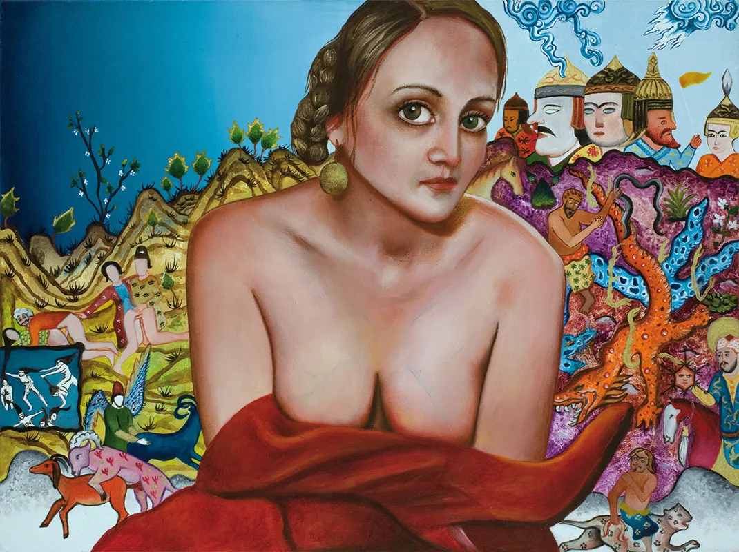 Lili -&nbsp;2008Oil on canvas, 45 × 60 cm
