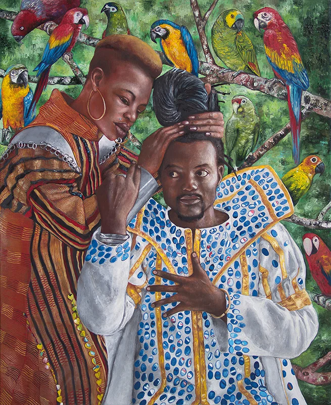 Untitled - 2017 Oil on canvas, 61 x 50 cm