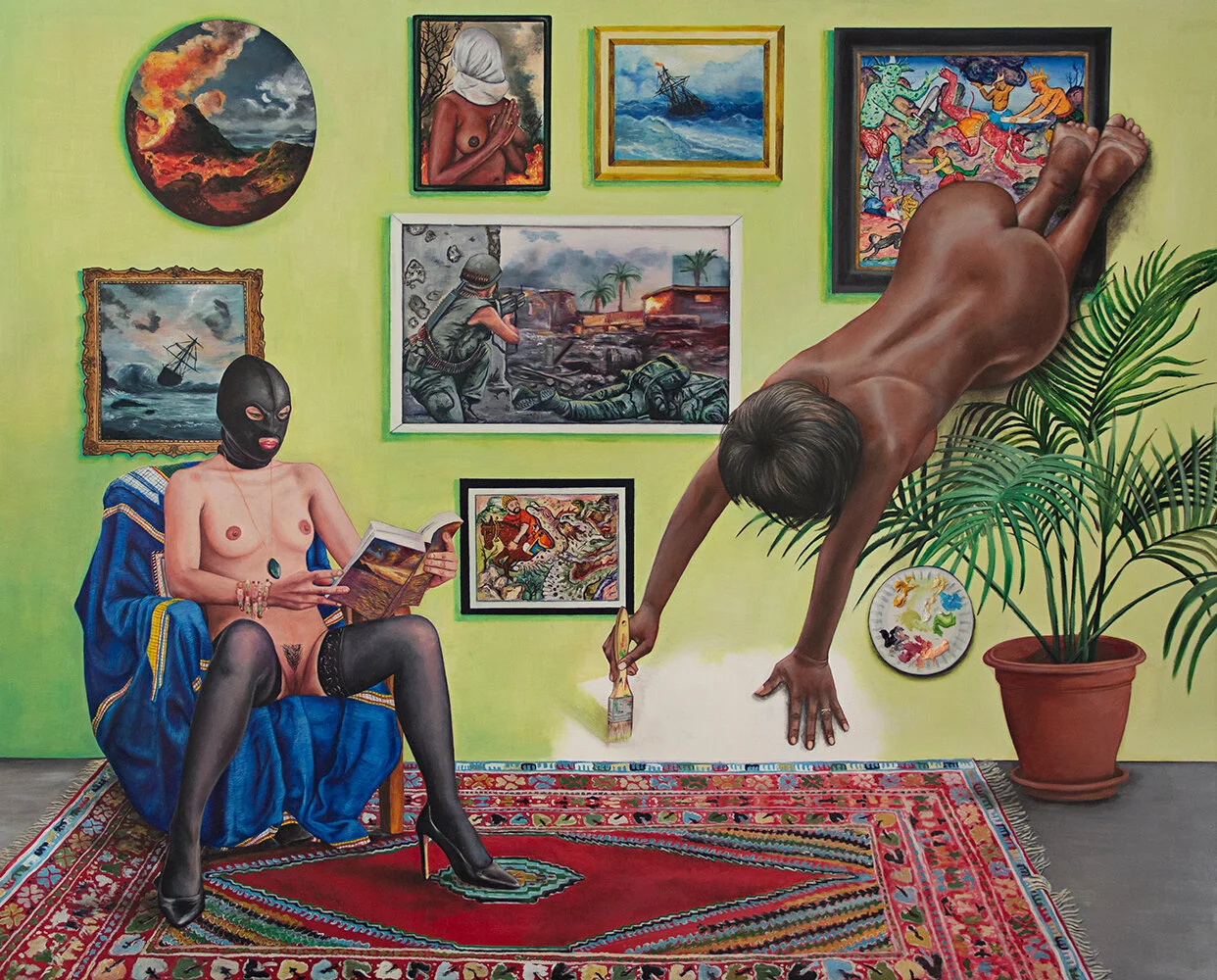 Duma Key - 2019Oil on canvas, 130 x 162 cm