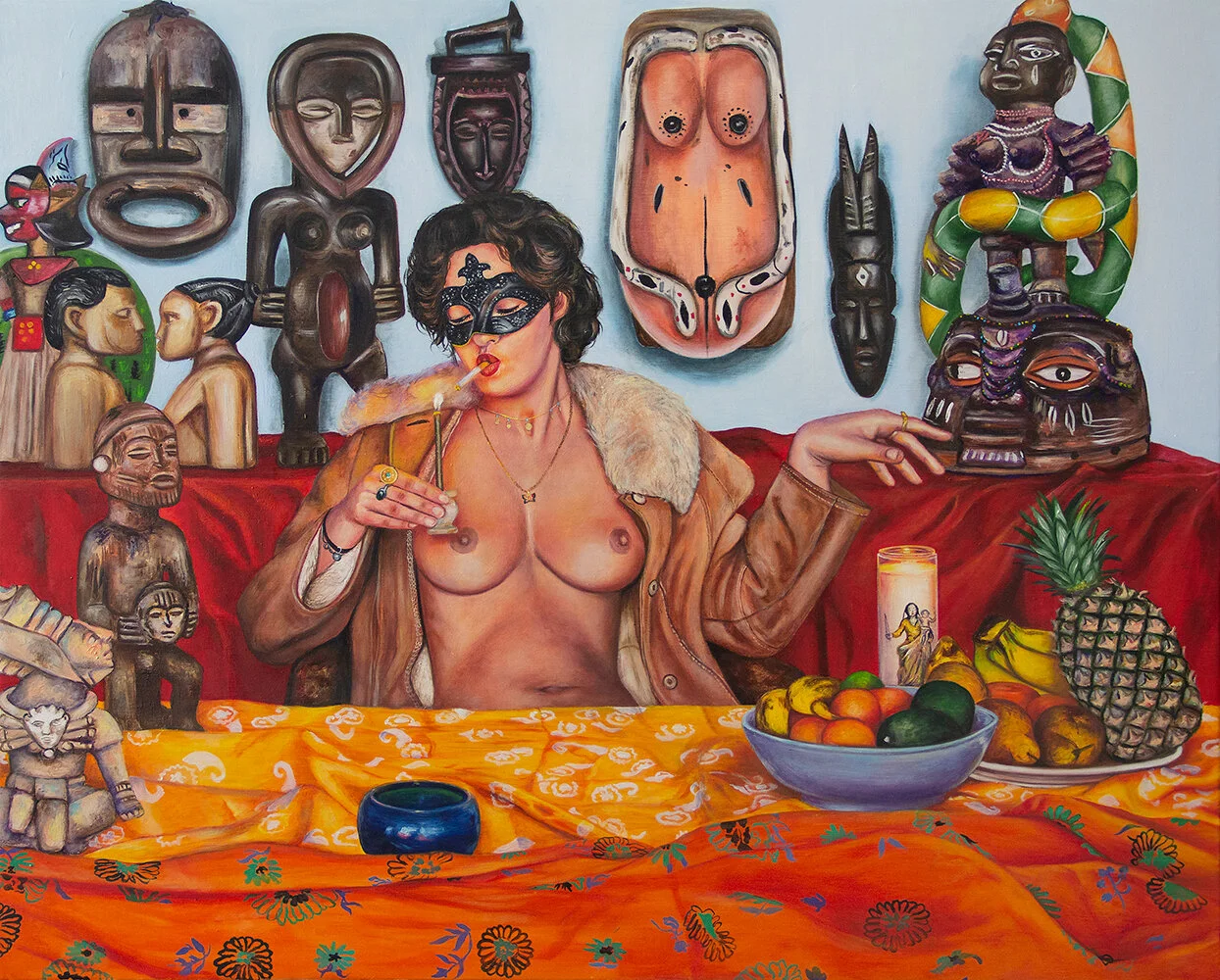 Notre dame de la mer - 2020Oil on canvas, 81 x 100 cm